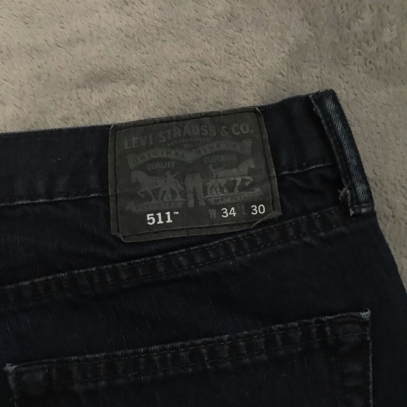 Levi’s Dark Wash Jeans - Picture 8 of 8